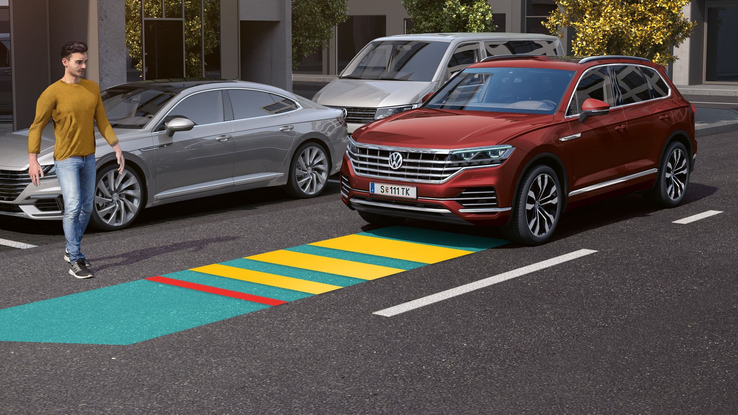 VW Touareg Front Assist