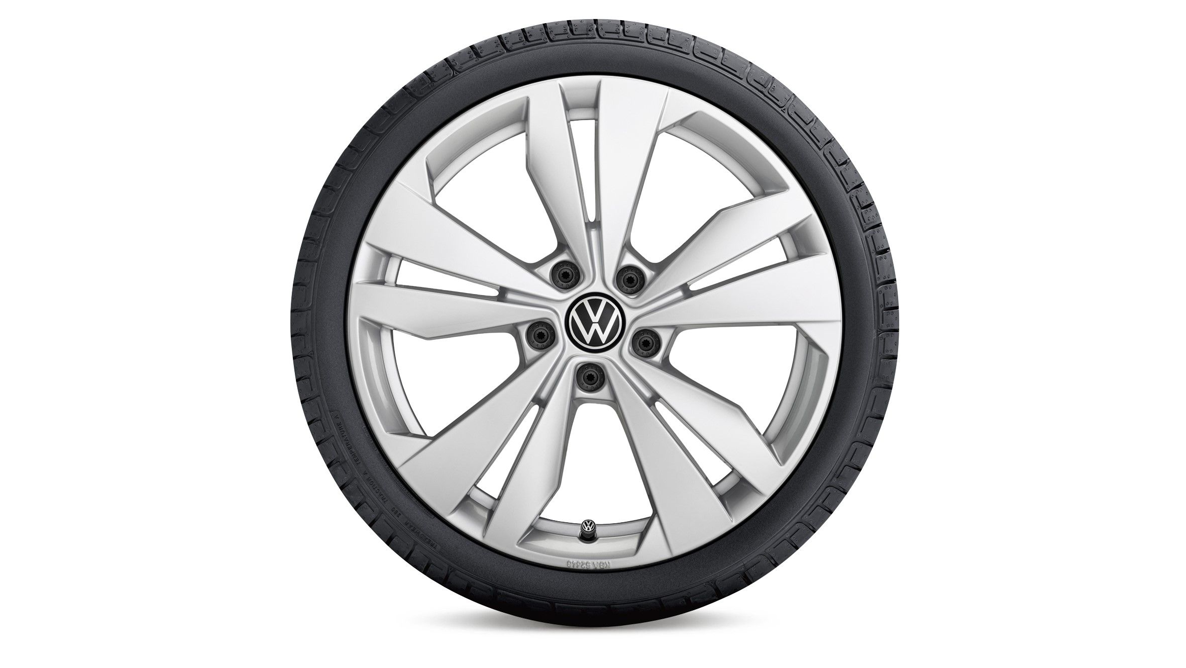 VW Volkswagen Winterkomplettrad Loen silber