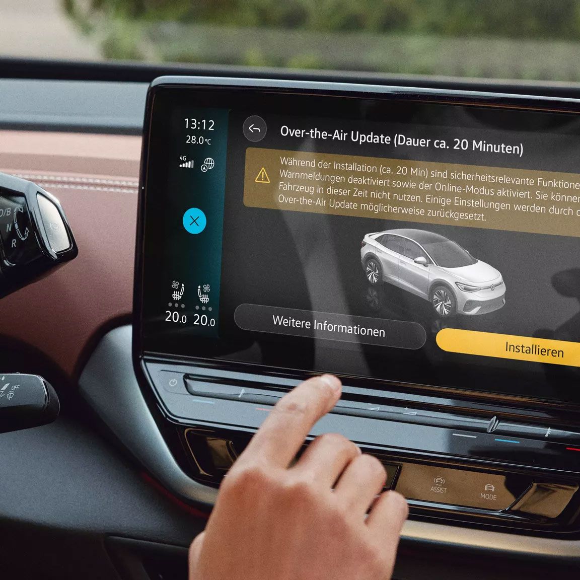 Volkswagen Imagebild zu Over-the-Air Updates im VW ID.3