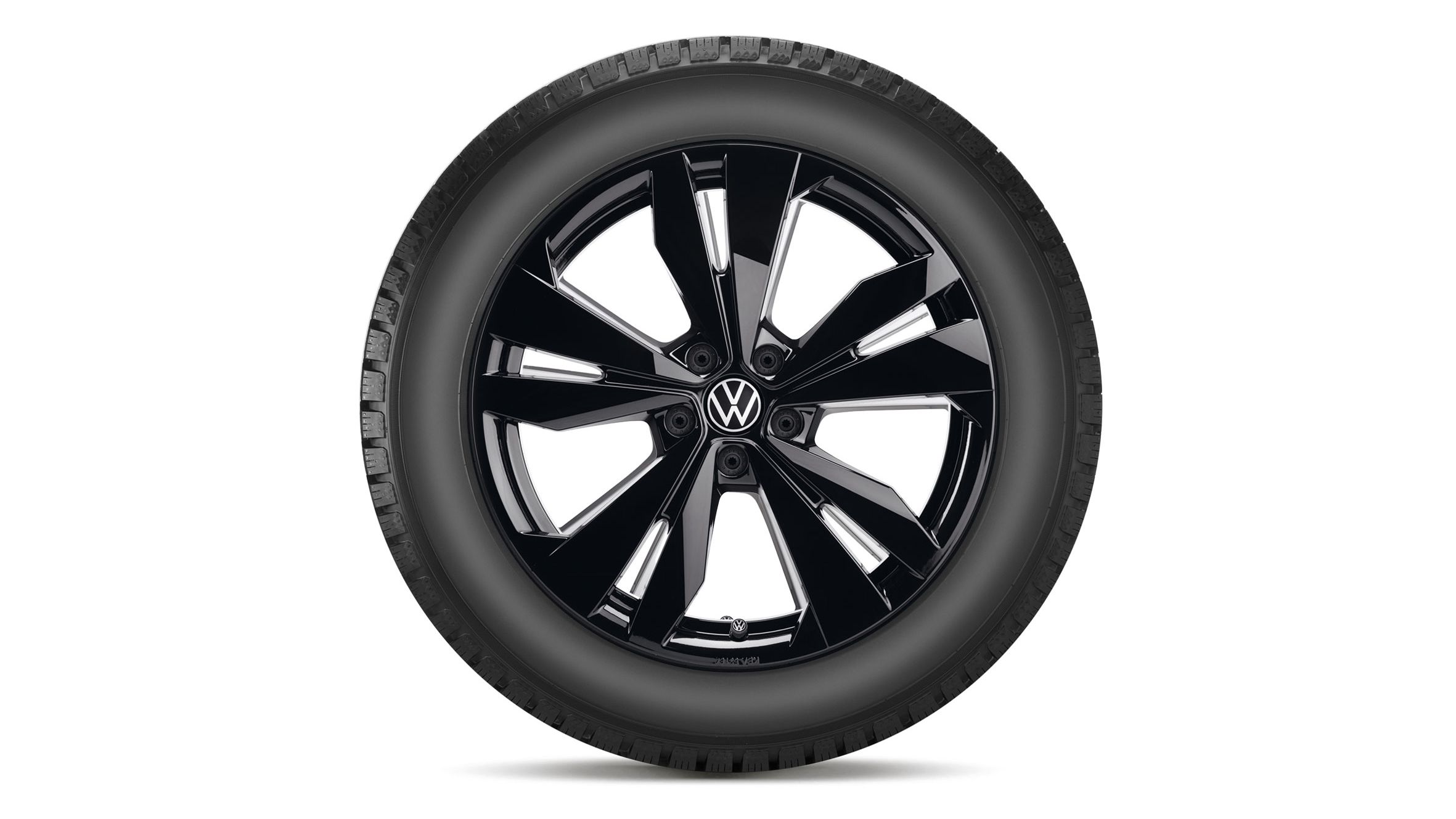 Volkswagen Winterkomplettrad Loen Schwarz