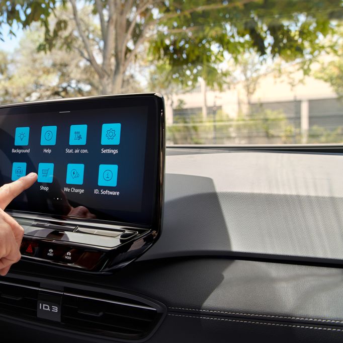 VW ID Touch Display zu App-Connect
