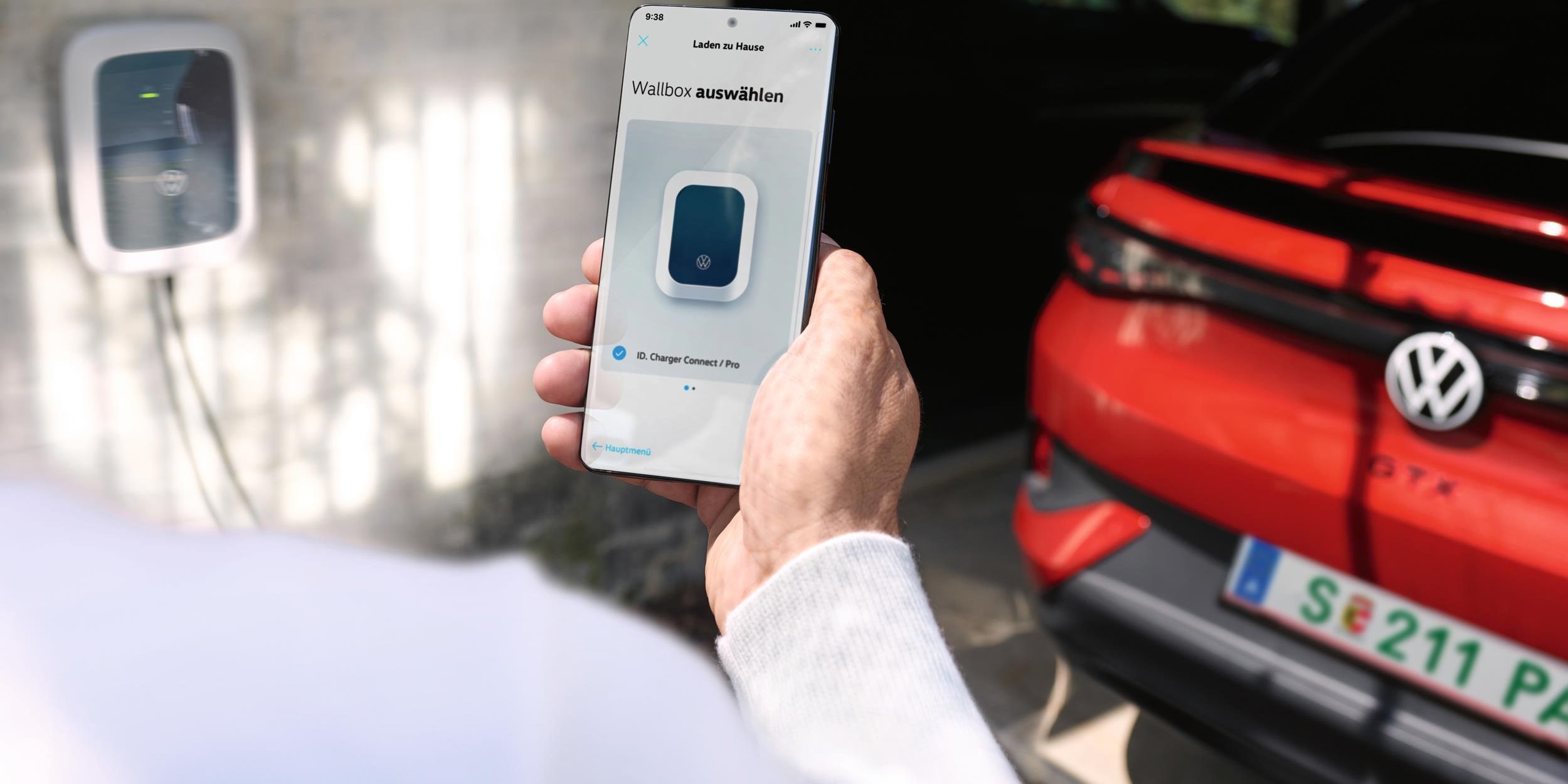 VW încărcare cu smartphone