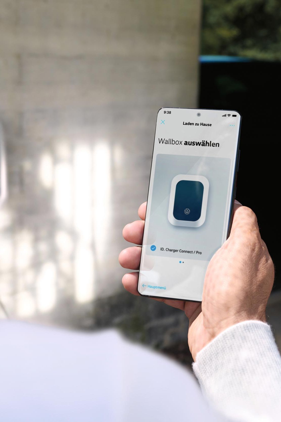 VW încărcare cu smartphone